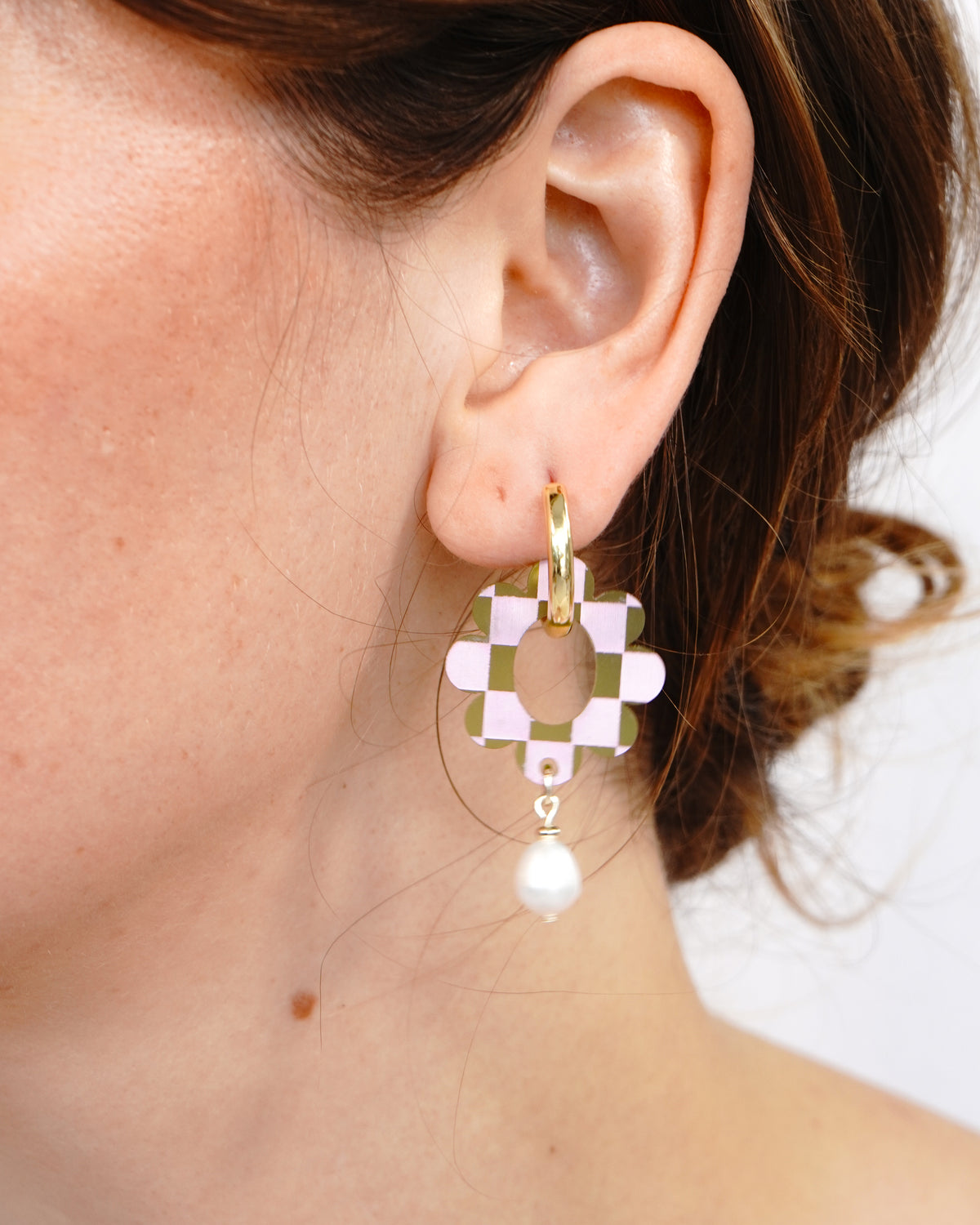 Gingham Flowers