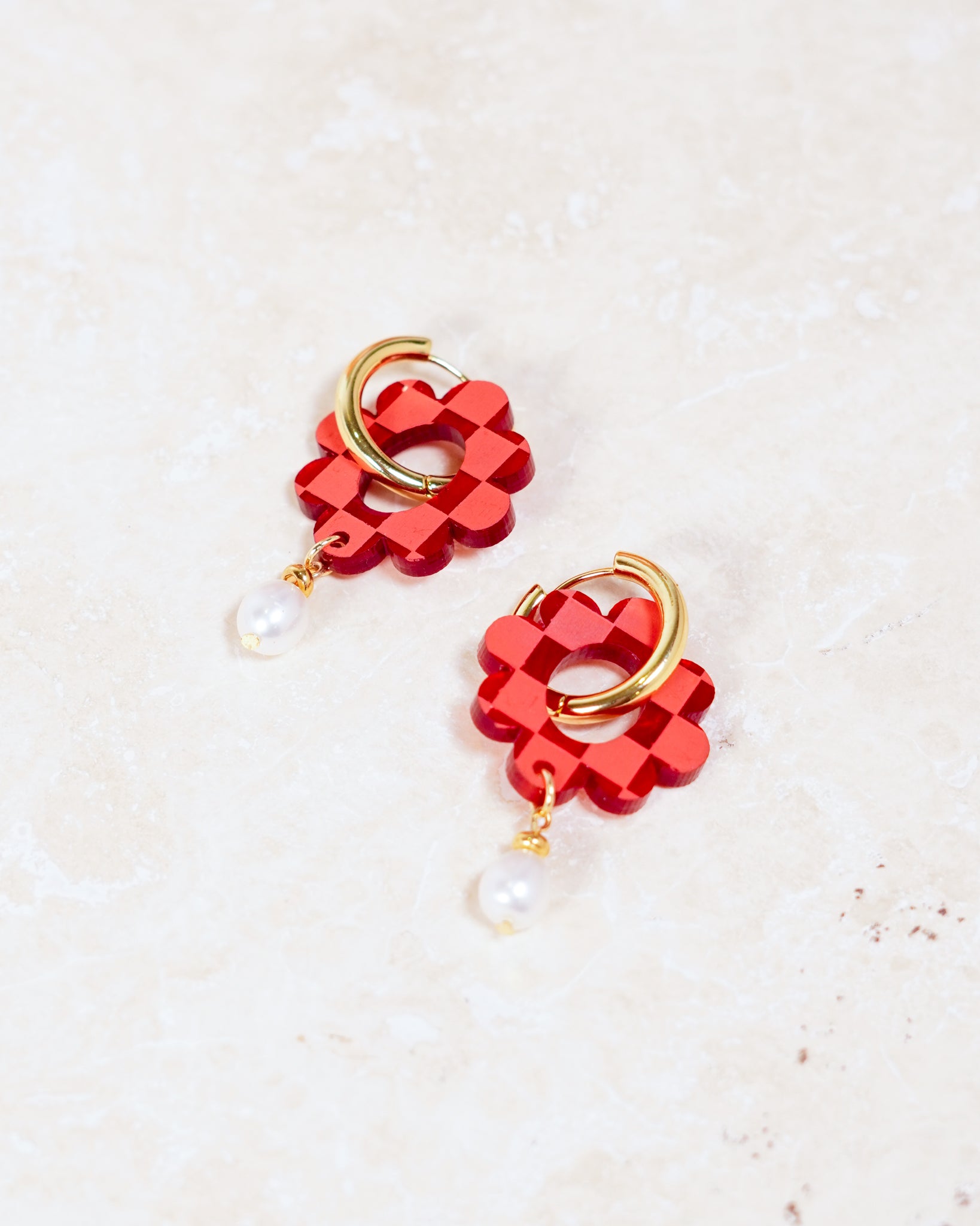 Gingham Flowers
