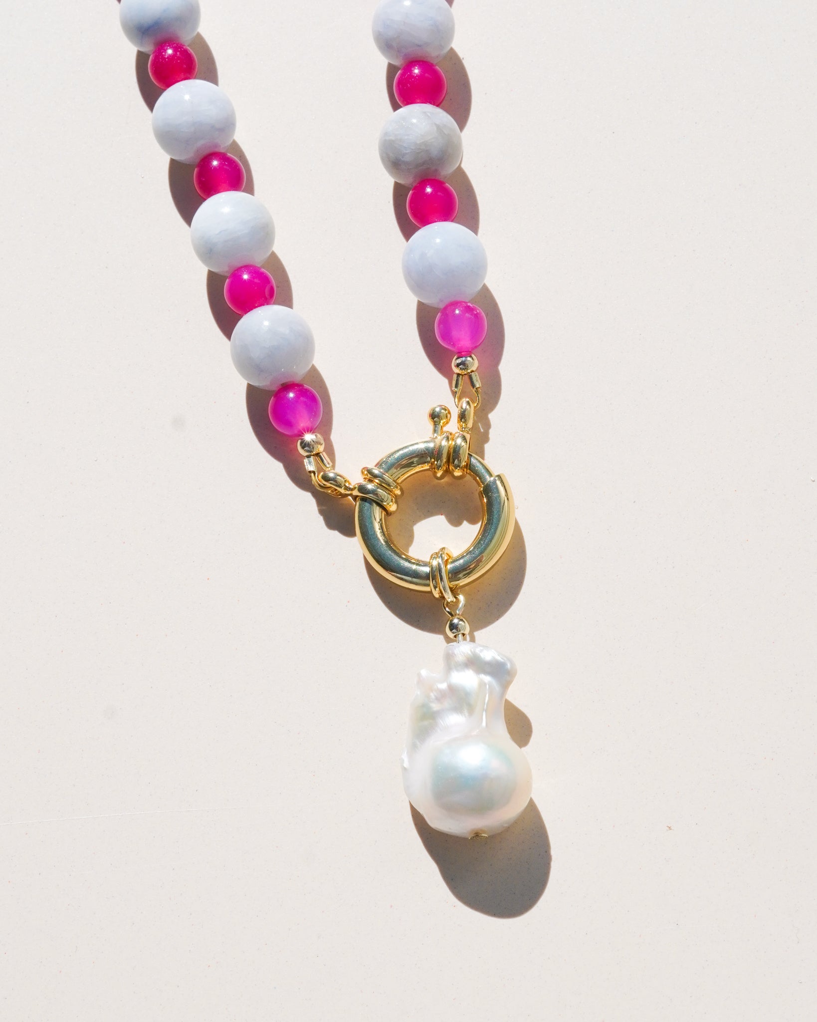 Pink Riviera Necklace