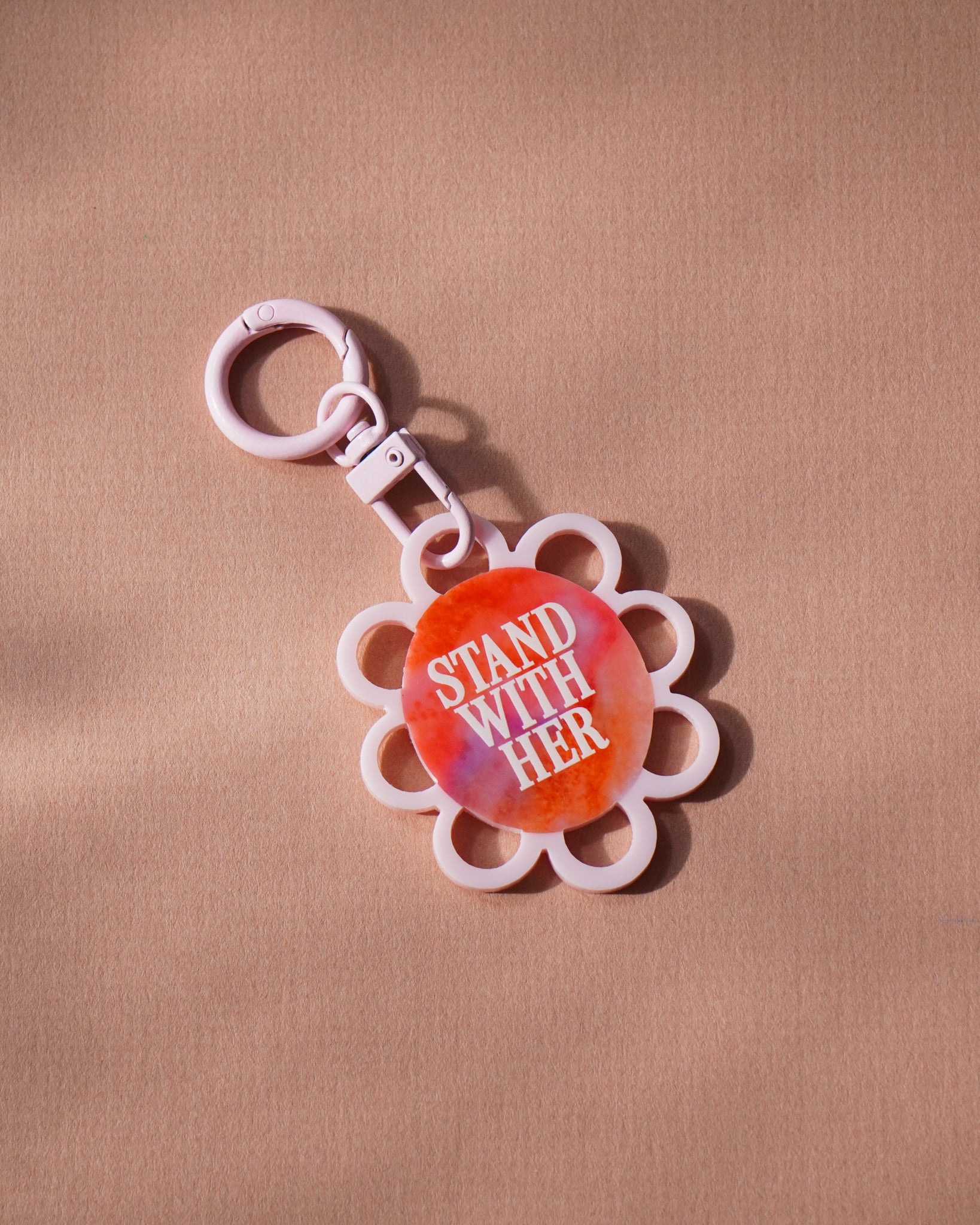 Stand With Her Keychain