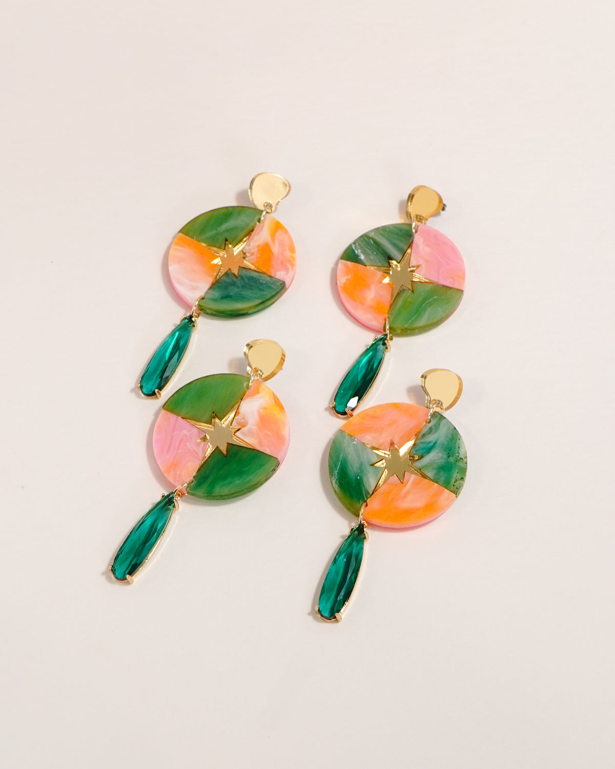 True North ~ Pink Green