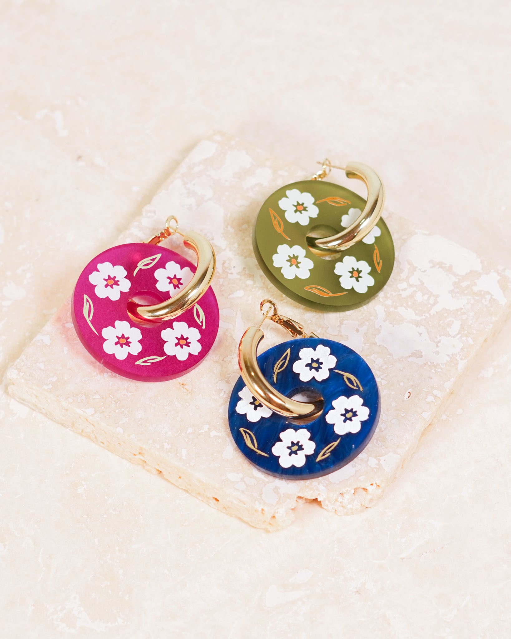 Wildflower Thick Hoop