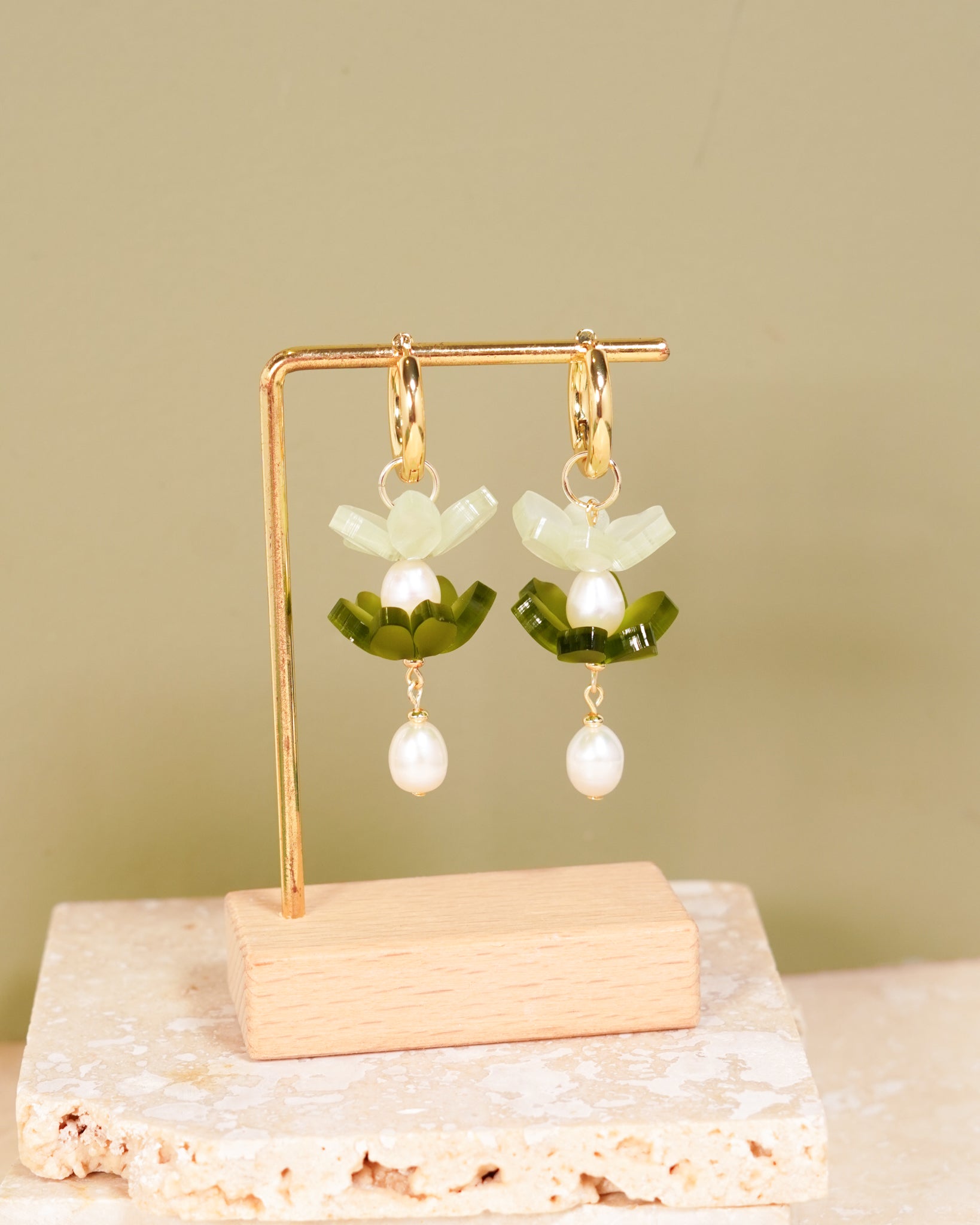 Petite Blooms  ~ Mint Blush