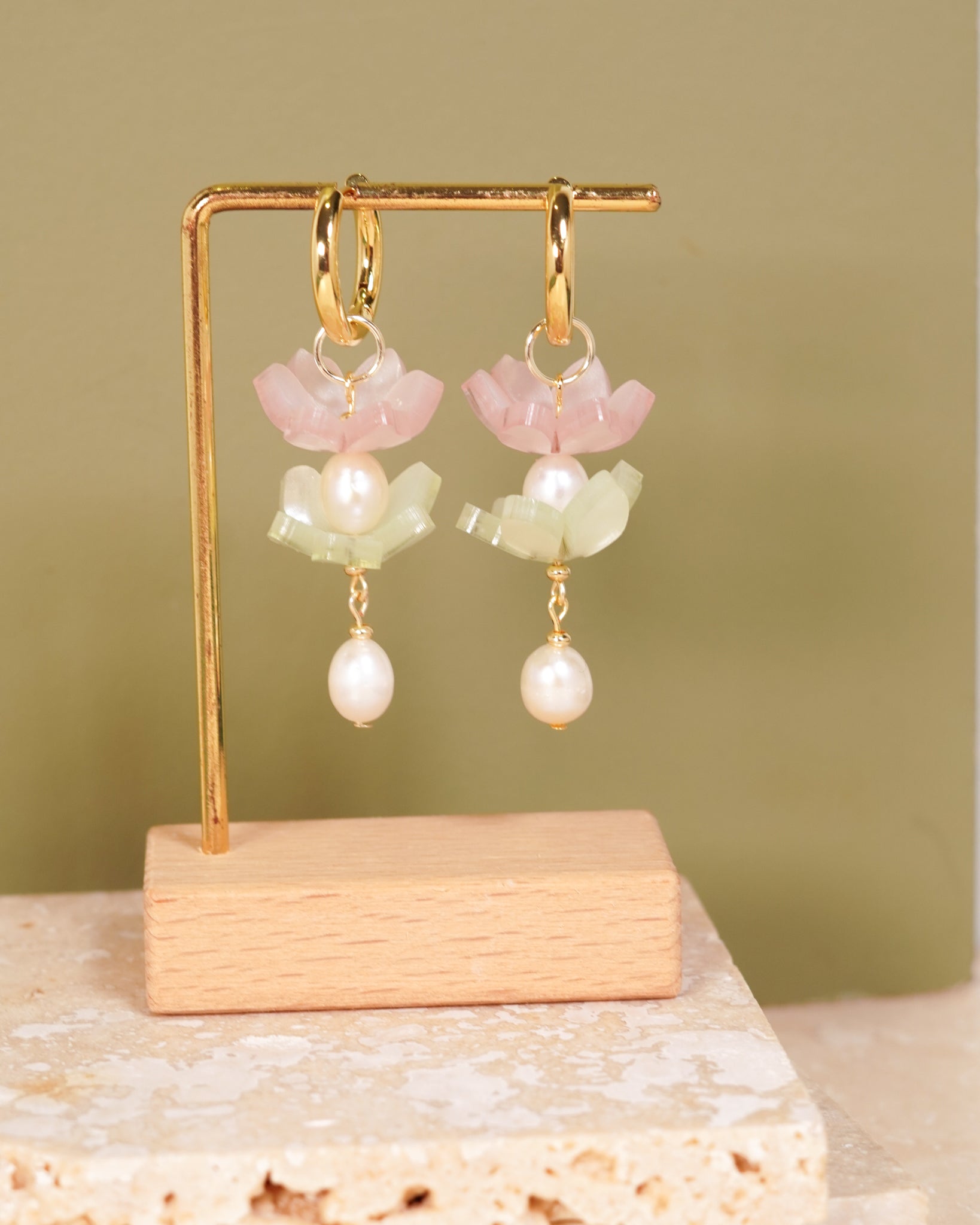 Petite Blooms  ~ Mint Blush