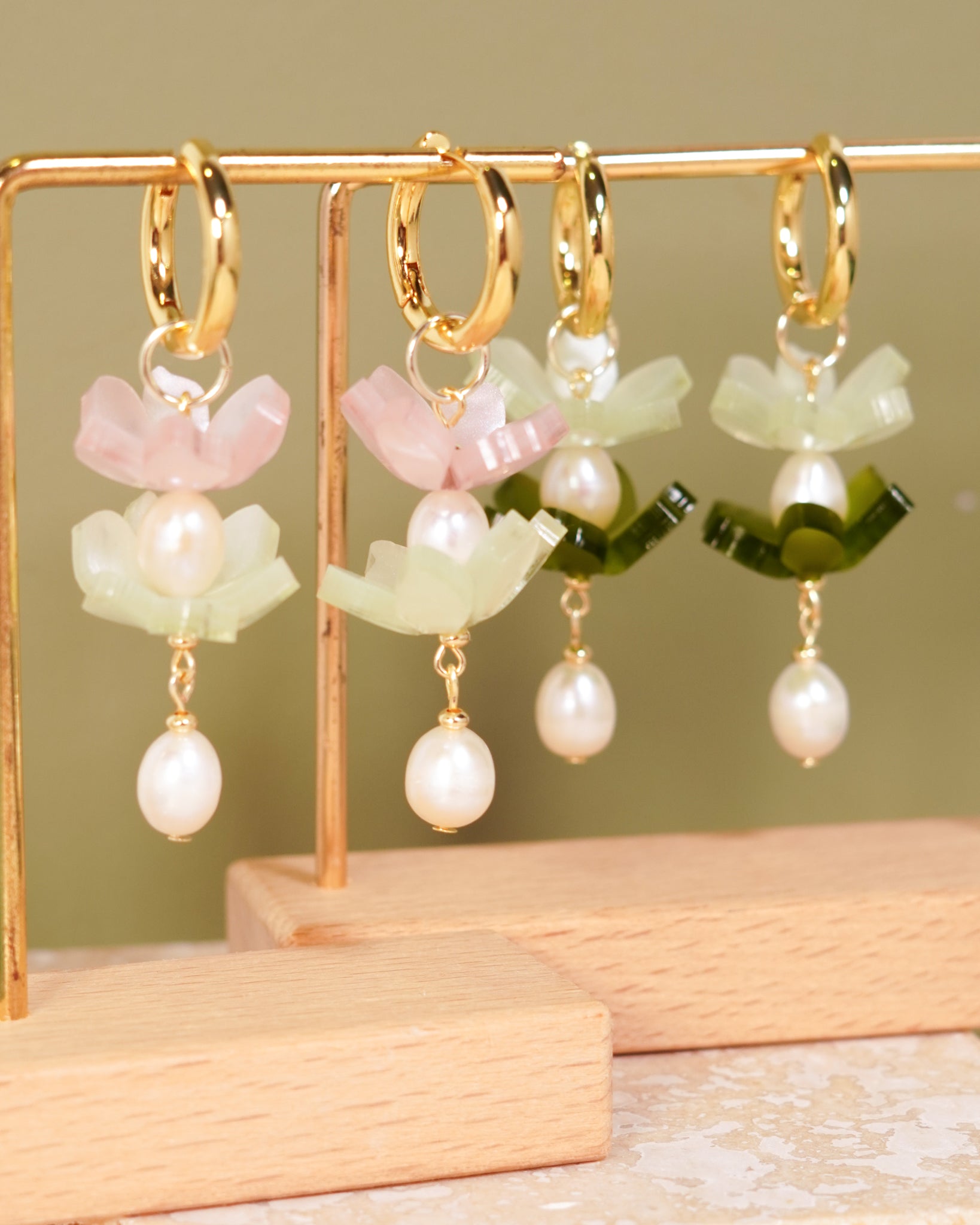 Petite Blooms  ~ Mint Blush