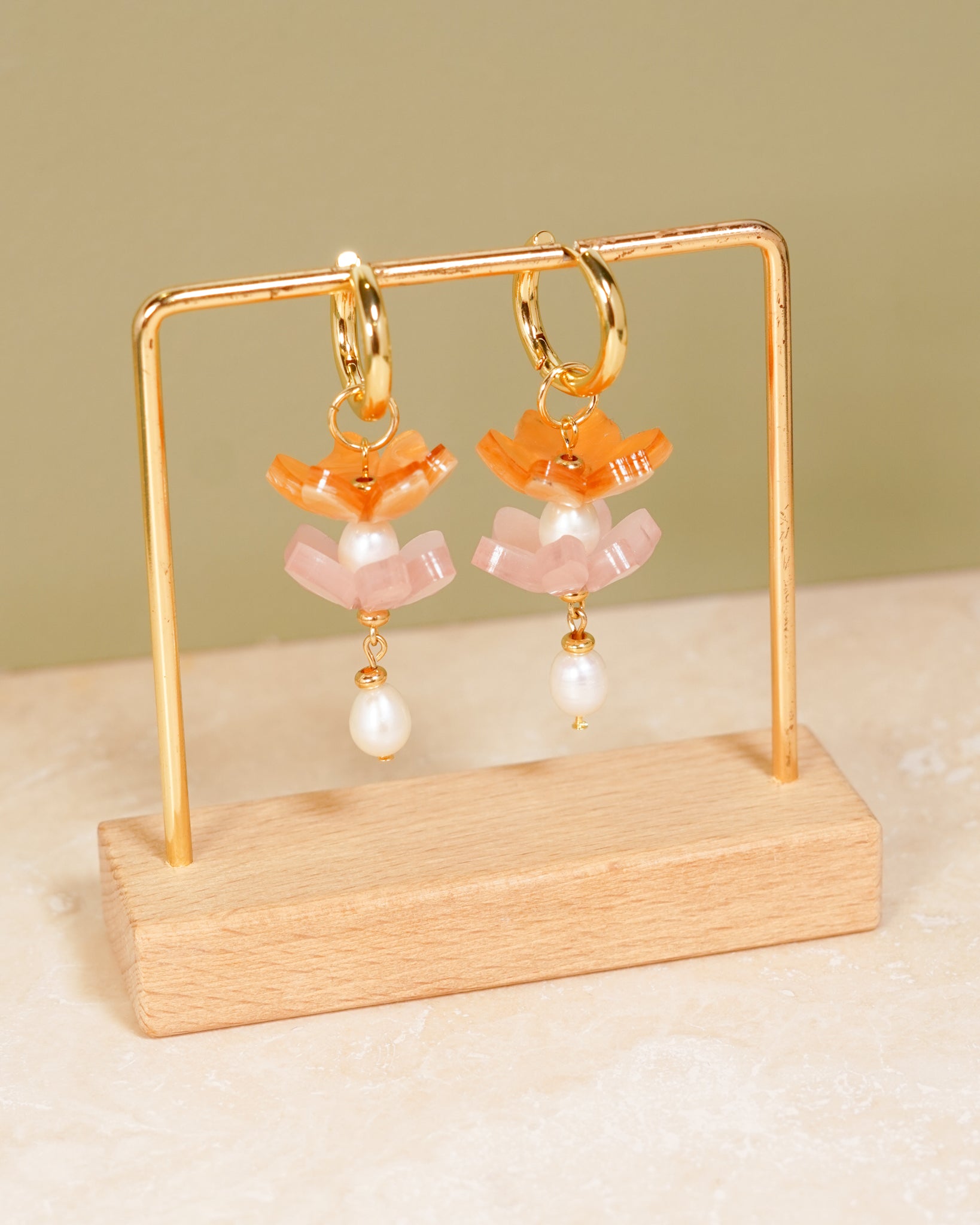 Petite Blooms  ~ Blush Caramel