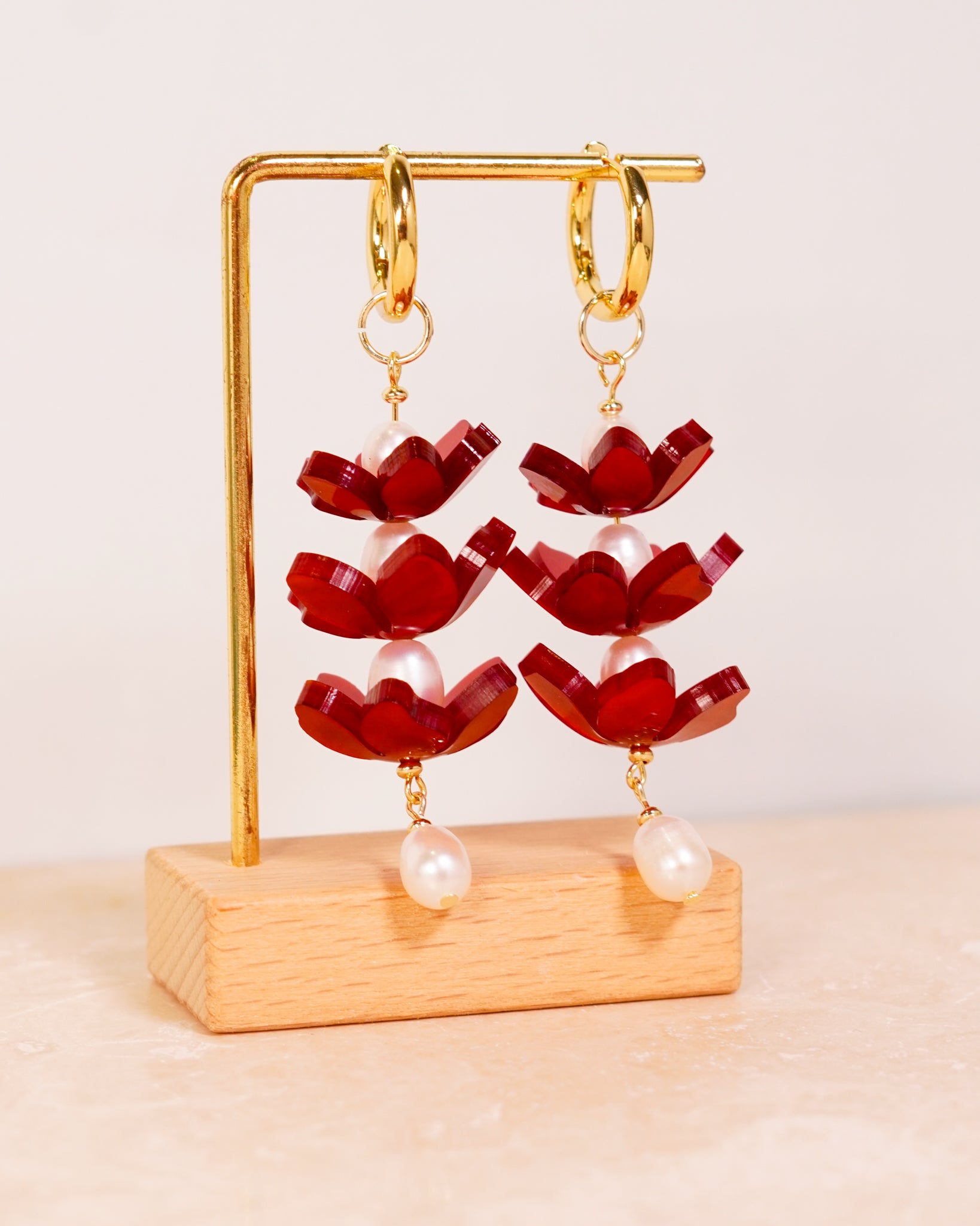 Eternal Blooms ~ Ruby Red