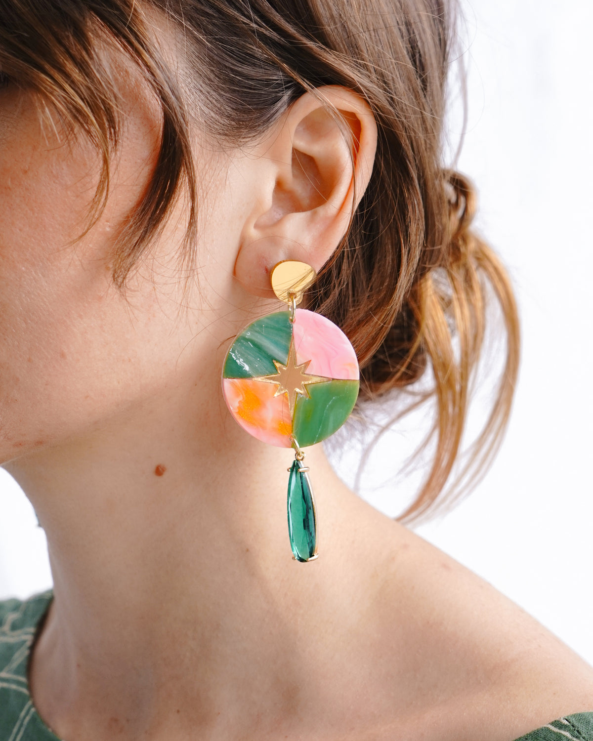 True North ~ Pink Green