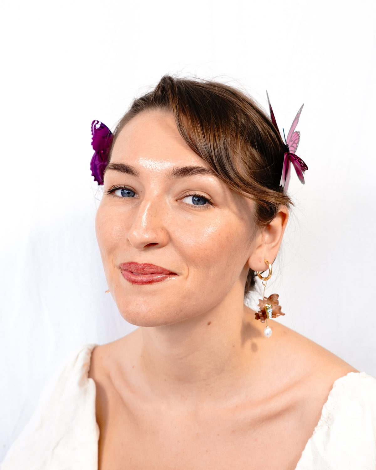 Butterfly Statements ~ Blue Mocha